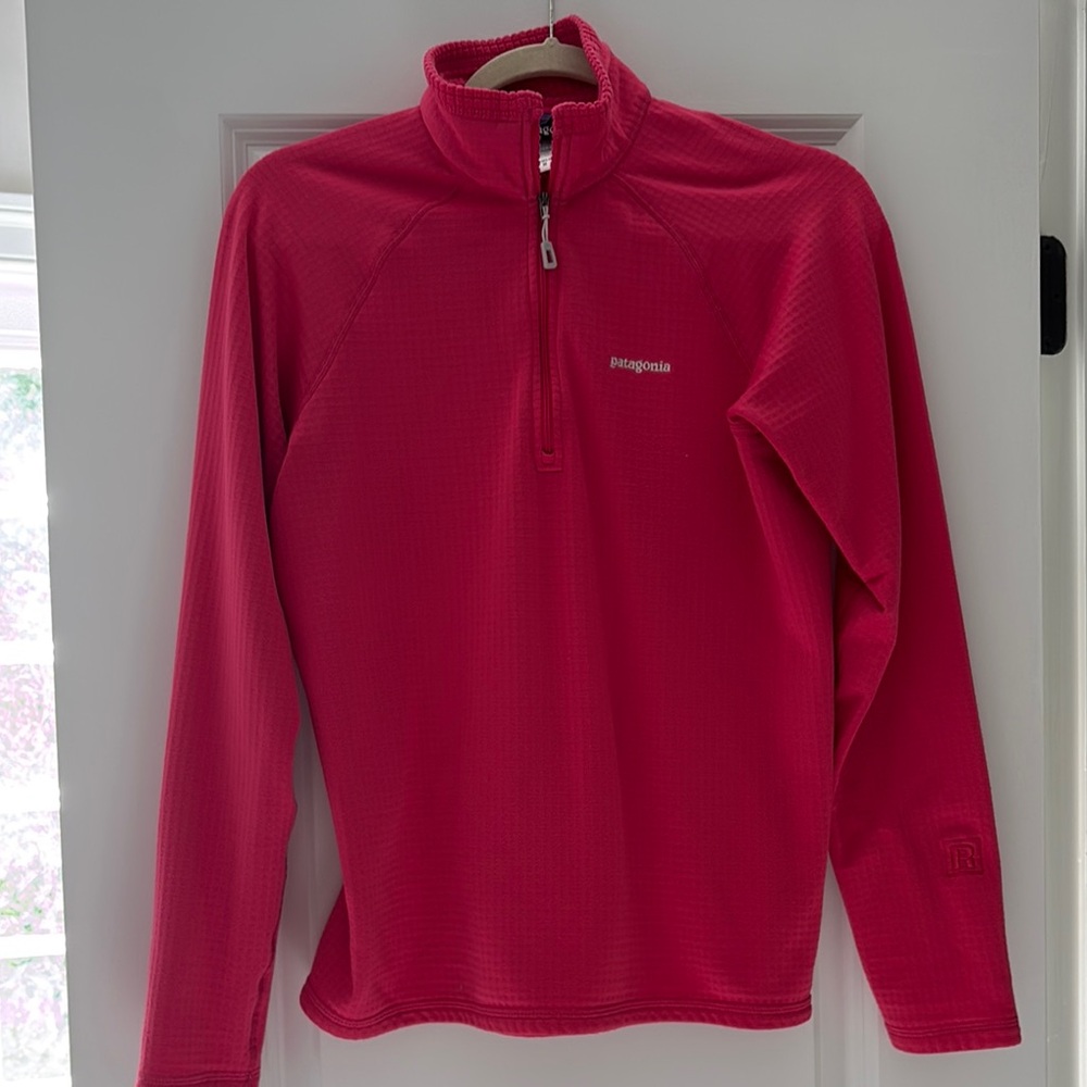 Patagonia Pink Fitted Short Sleeve Tee